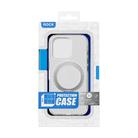 For iPhone 16 Pro Max ROCK JingDun Series Clear Rotating MagSafe Holder PC Hybrid TPU Phone Case(Transparent) - 6