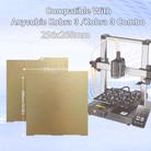 3D Printer Build Plate Spring Steel Sheet For ANYCUBIC 268x256mm, Style:Gold / PEI Coating - 2