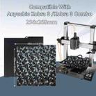 3D Printer Build Plate Spring Steel Sheet For ANYCUBIC 268x256mm, Style:PET Carbon Fiber + PEO Diamond Film - 2