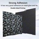 3D Printer Build Plate Spring Steel Sheet For ANYCUBIC 268x256mm, Style:PET Carbon Fiber + PEO Diamond Film - 3