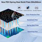 3D Printer Build Plate Spring Steel Sheet For ANYCUBIC 268x256mm, Style:Love + Water Drop PEH Film - 3