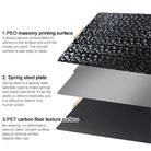 PET Carbon Fiber PEO Diamond Film Double-Sided 3D Printer Build Plate, Size:220x220mm - 3