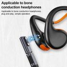Smart Watch / Bone Conduction Earphone USB-C / Type-C Interface Adapter Converter, Type:2 Pin 2.8mm(Black) - 3