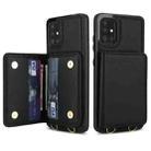 For Samsung Galaxy A51 4G Crossbody Dual-buckle Wallet RFID Back Leather Phone Case(Black) - 2