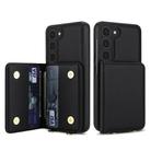 For Samsung Galaxy S23+ 5G Crossbody Dual-buckle Wallet RFID Back Leather Phone Case(Black) - 2