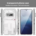 For Nothing Phone 3a PC Hybrid TPU Airbag Shockproof Phone Case(Transparent) - 2