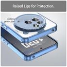 For Nothing Phone 3a Pro PC Hybrid TPU Airbag Shockproof Phone Case(Transparent Blue) - 3