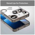 For Nothing Phone 3 PC Hybrid TPU Airbag Shockproof Phone Case(Transparent Black) - 3