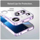 For Nothing Phone 3 PC Hybrid TPU Airbag Shockproof Phone Case(Transparent Purple) - 3