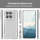 For Motorola Edge 60 PC Hybrid TPU Airbag Shockproof Phone Case(Transparent) - 2
