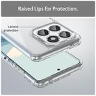 For Motorola Edge 60 PC Hybrid TPU Airbag Shockproof Phone Case(Transparent) - 3