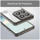 For Motorola Edge 60 Fusion PC Hybrid TPU Airbag Shockproof Phone Case(Transparent Black) - 3
