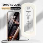 For iPhone 16 Pro Max Easy Install Box Dust-Free HD Tempered Glass Film - 5