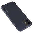 For iPhone 12 mini GOOSPERY i-JELLY TPU Shockproof and Scratch Case(Black) - 1