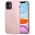 For iPhone 12 mini GOOSPERY i-JELLY TPU Shockproof and Scratch Case(Rose Gold) - 1