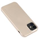 For iPhone 12 mini GOOSPERY i-JELLY TPU Shockproof and Scratch Case(Gold) - 2