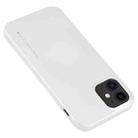 For iPhone 12 mini GOOSPERY i-JELLY TPU Shockproof and Scratch Case(Silver) - 2
