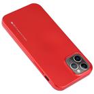 For iPhone 12 / 12 Pro GOOSPERY i-JELLY TPU Shockproof and Scratch Case(Red) - 2