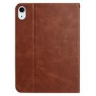 For iPad 2025 / 2022 Multifunctional Wristband Leather Smart Tablet Case(Brown) - 3
