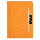 For iPad 10.2 2021 / Air 10.5 Multifunctional Wristband Leather Smart Tablet Case(Yellow) - 2