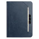 For iPad 10.2 2021 / Air 10.5 Multifunctional Wristband Leather Smart Tablet Case(Dark Blue) - 2