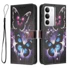 For Realme C71 4G Color Drawing Pattern Leather Phone Case(Two Butterflies) - 3