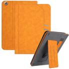 For Huawei MediaPad M3 8.4 Multifunctional Wristband Leather Tablet Case(Yellow) - 1