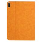 For Huawei MatePad 10.4 Multifunctional Wristband Leather Tablet Case(Yellow) - 3