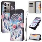 For Infinix Note 50 Pro+ Colored Drawing Pattern Leather Phone Case(Flower Wind Chime) - 1