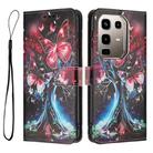 For Infinix Note 50s Colored Drawing Pattern Leather Phone Case(Butterfly Tree) - 3
