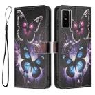 For Infinix GT 30 Pro 5G Color Drawing Pattern Leather Phone Case(Two Butterflies) - 3