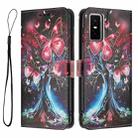 For Infinix GT 30 Pro 5G Color Drawing Pattern Leather Phone Case(Butterfly Tree) - 3