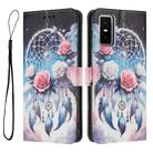 For Infinix GT 30 Pro 5G Color Drawing Pattern Leather Phone Case(Flower Wind Chime) - 3
