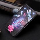 For Tecno Camon 40 Pro 4G Colored Drawing Pattern Leather Phone Case(Dragonfly) - 2