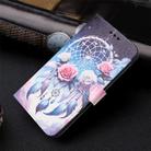 For Tecno Camon 40 Pro 4G Colored Drawing Pattern Leather Phone Case(Flower Wind Chime) - 2