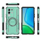 For vivo Y29 4G Global Butterfly Armor MagSafe Magnetic Ring Shockproof Phone Case(Light Green) - 3