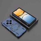 For vivo Y300 Pro 5G / T4 5G India Butterfly Armor MagSafe Magnetic Ring Shockproof Phone Case(Blue) - 2