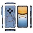 For vivo Y300 Pro 5G / T4 5G India Butterfly Armor MagSafe Magnetic Ring Shockproof Phone Case(Blue) - 3