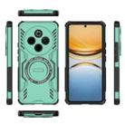 For vivo Y300 Pro 5G / T4 5G India Butterfly Armor MagSafe Magnetic Ring Shockproof Phone Case(Light Green) - 3