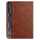 For ZTE nubia RedMagic Nova Multifunctional Wristband Leather Tablet Case(Brown) - 3