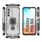 For Samsung Galaxy M16 5G Metal Kickstand TPU Hybrid PC Phone Case(Grey) - 3