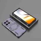For Motorola Edge 60 Pro 5G Butterfly Armor MagSafe Magnetic Ring Shockproof Phone Case(Purple) - 2