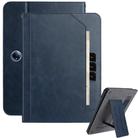 For OPPO Pad Air2 2023 Multifunctional Wristband Leather Tablet Case(Dark Blue) - 1