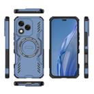 For Honor X60 Pro 5G Butterfly Armor MagSafe Magnetic Ring Shockproof Phone Case(Blue) - 3