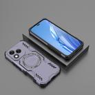 For Honor X60 Pro 5G Butterfly Armor MagSafe Magnetic Ring Shockproof Phone Case(Purple) - 2