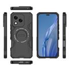 For Honor X60 Pro 5G Butterfly Armor MagSafe Magnetic Ring Shockproof Phone Case(Black) - 3
