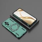 For Honor 200 5G Global Butterfly Armor MagSafe Magnetic Ring Shockproof Phone Case(Light Green) - 2