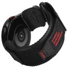 20mm xDfind Quick Release Nylon Hook And Loop Fastener Buckle Watch Band(Black) - 1