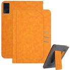 For Xiaomi Redmi Pad 10.61 Multifunctional Wristband Leather Tablet Case(Yellow) - 1