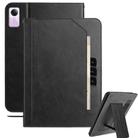 For Xiaomi Redmi Pad SE 11 Multifunctional Wristband Leather Tablet Case(Black) - 1